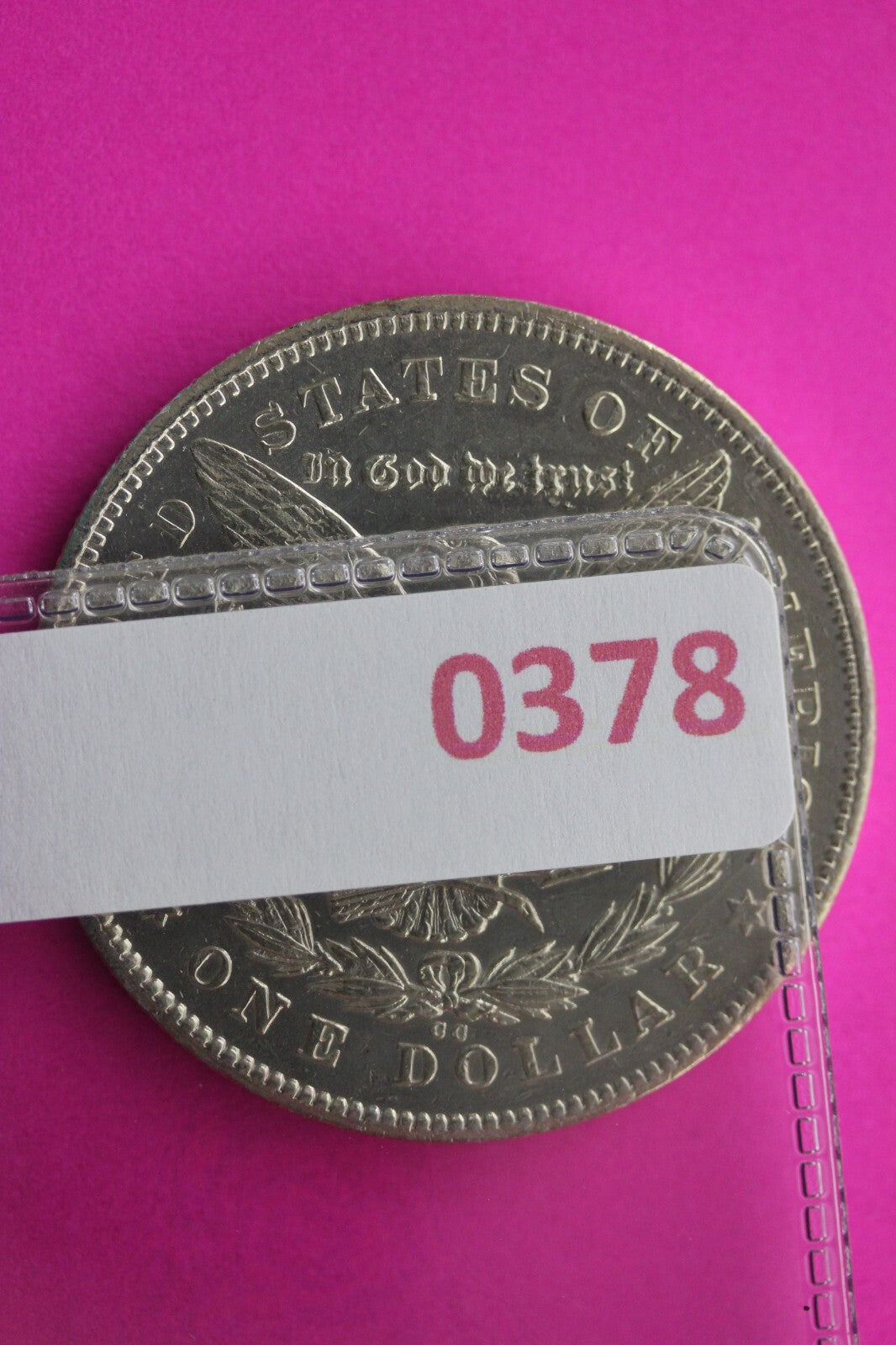 1878 CC Carson City Morgan Lady Liberty Hi Grade Rare Date Silver Dollar 0378N