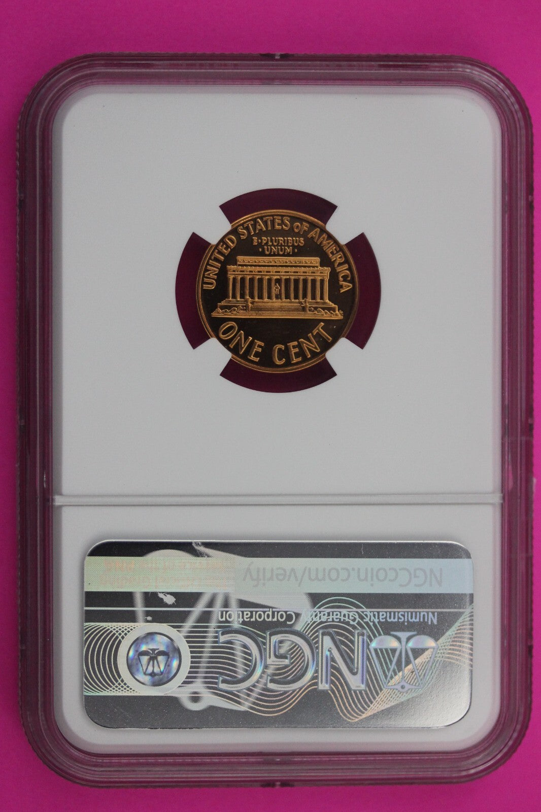 1959 PF 67 RD Lincoln Memorial Cent Penny NGC Certified Graded Authentic 42