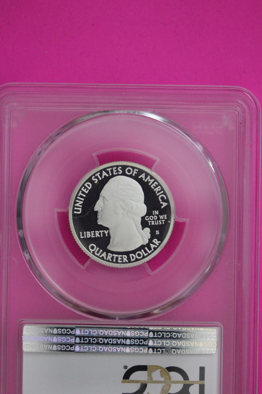 2015 S PR 70 Silver Quarter Bombay Hook ATB Park PCGS Graded Certified Slab 810