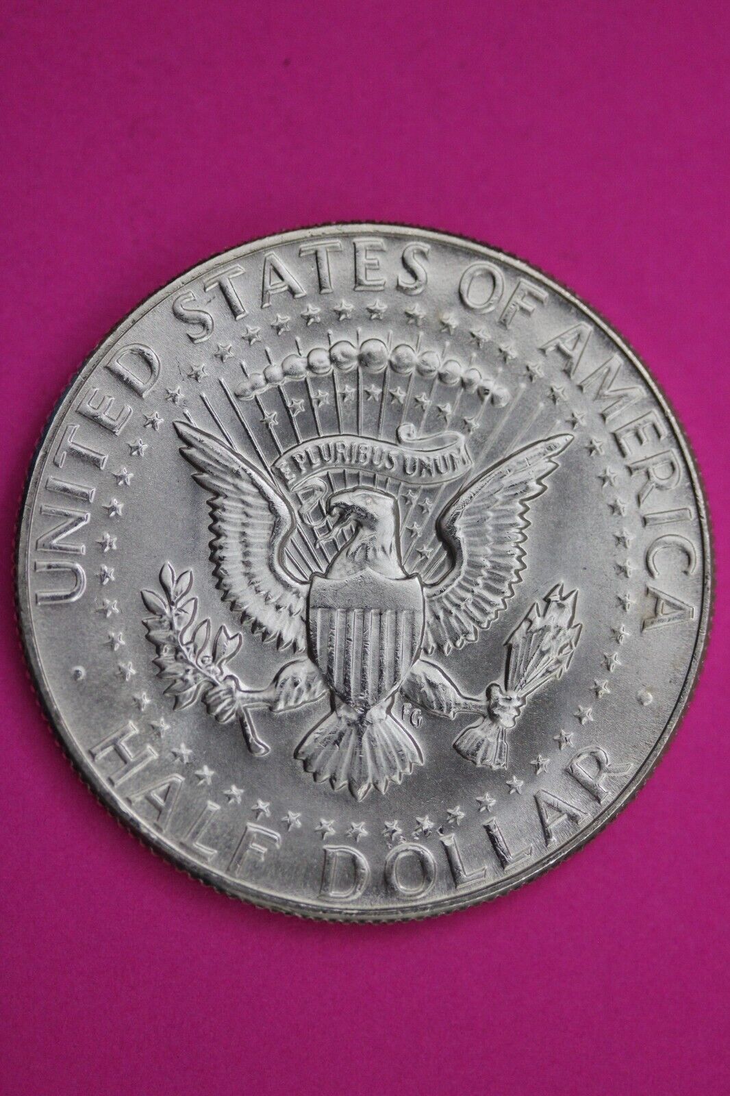 Gem BU 1969 D John F Kennedy Half Dollar 40% Silver Same Coin In Pics TOM 01