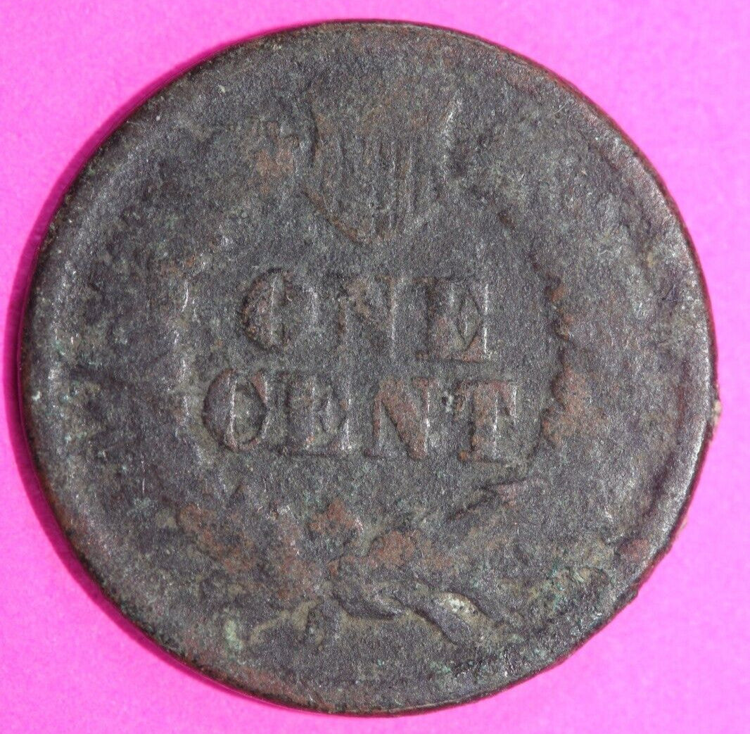 1865 Indian Head Cent Penny Scarce Early Type Coin Exact Coin Pictured 121