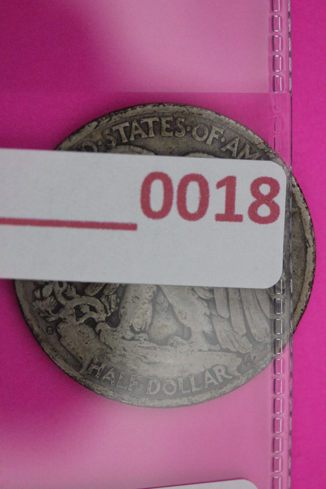 1920 S Walking Liberty Half Dollar Scarce Semi Key Date Silver Walker Coin 0018