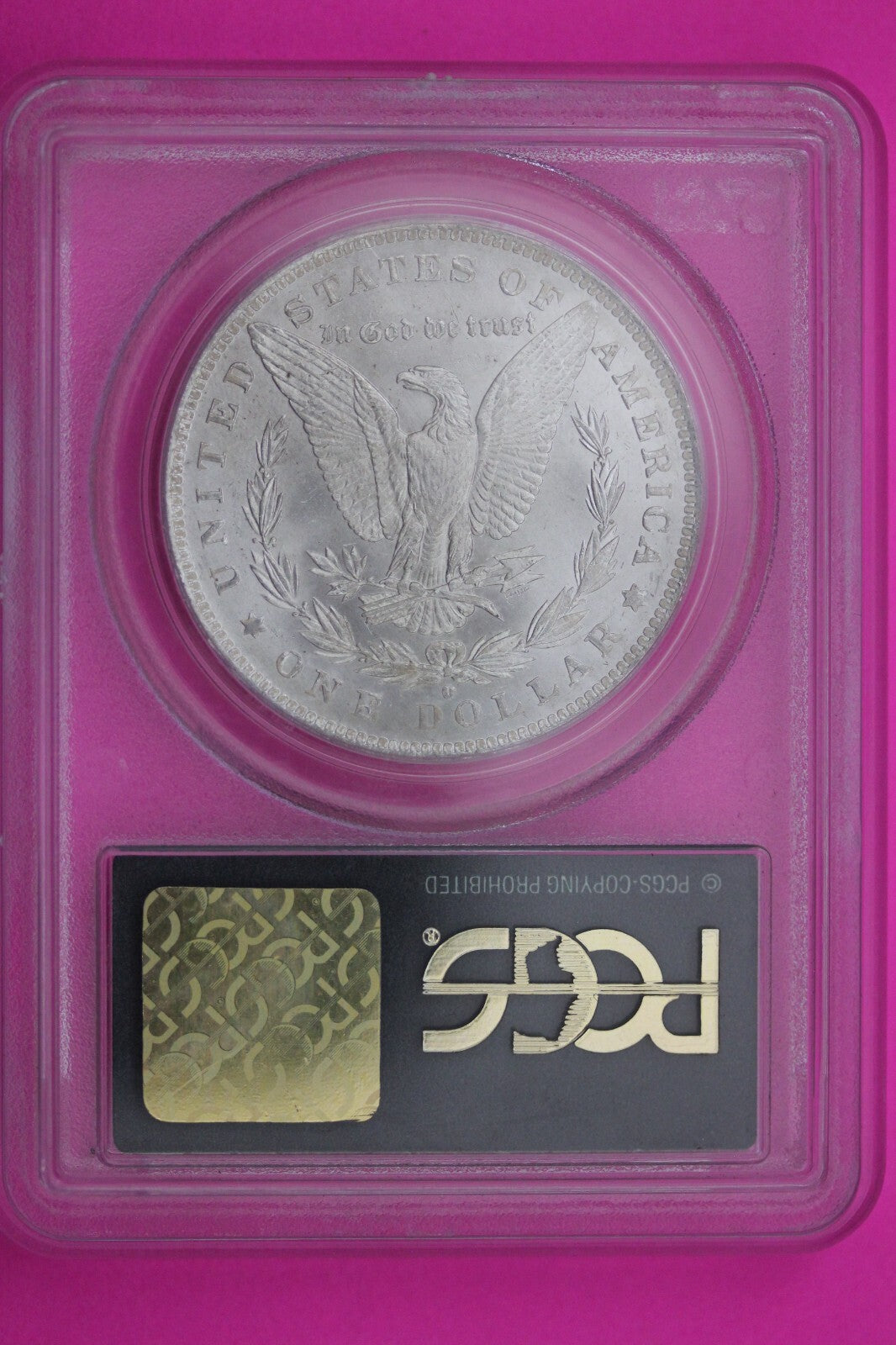 1884 O MS 64 Liberty Morgan Silver Dollar PCGS Green Label Graded Authentic 357