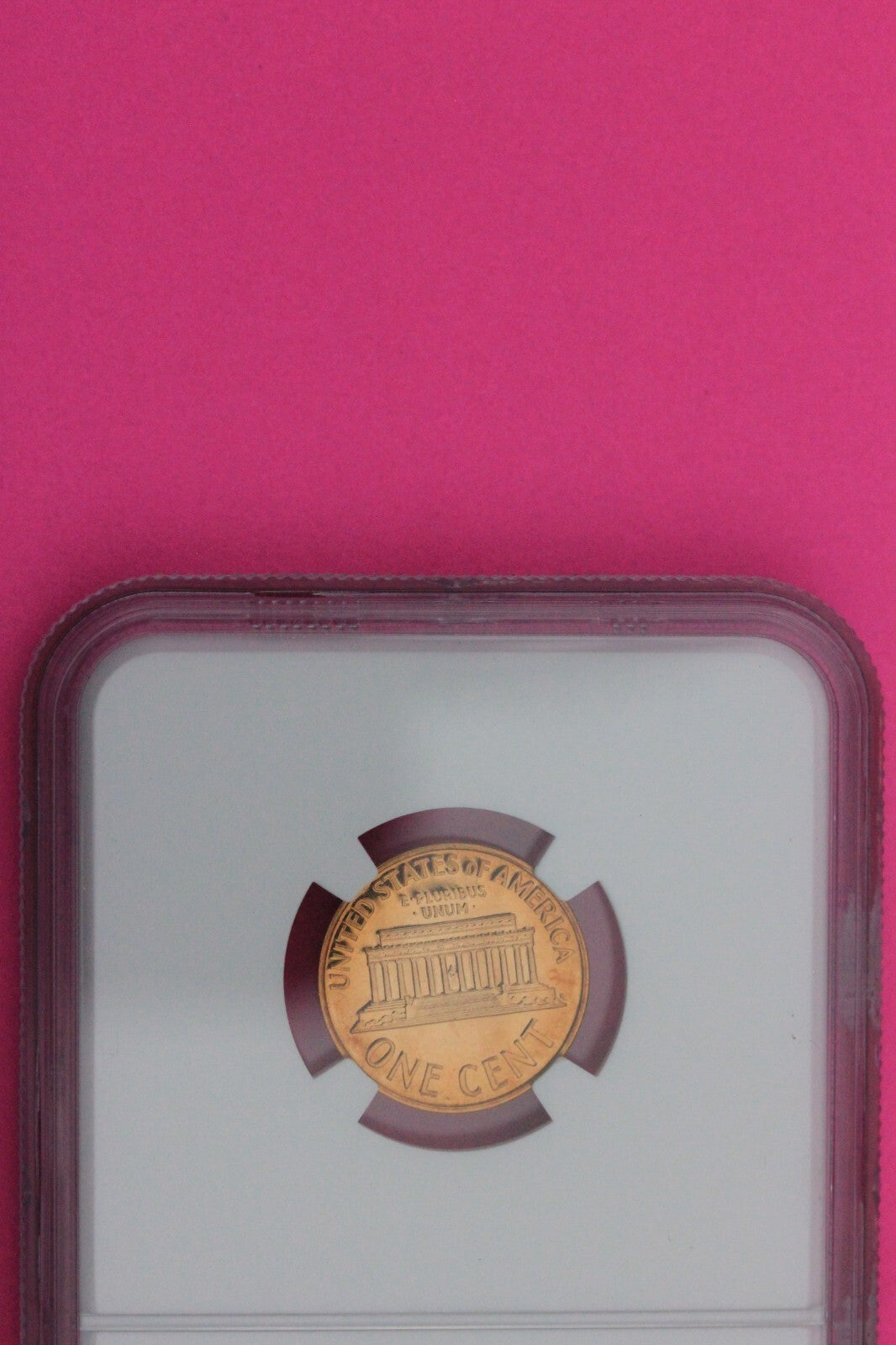 1960 Small Date PF 68 RD Lincoln Memorial Cent Penny NGC Certified Authentic 94