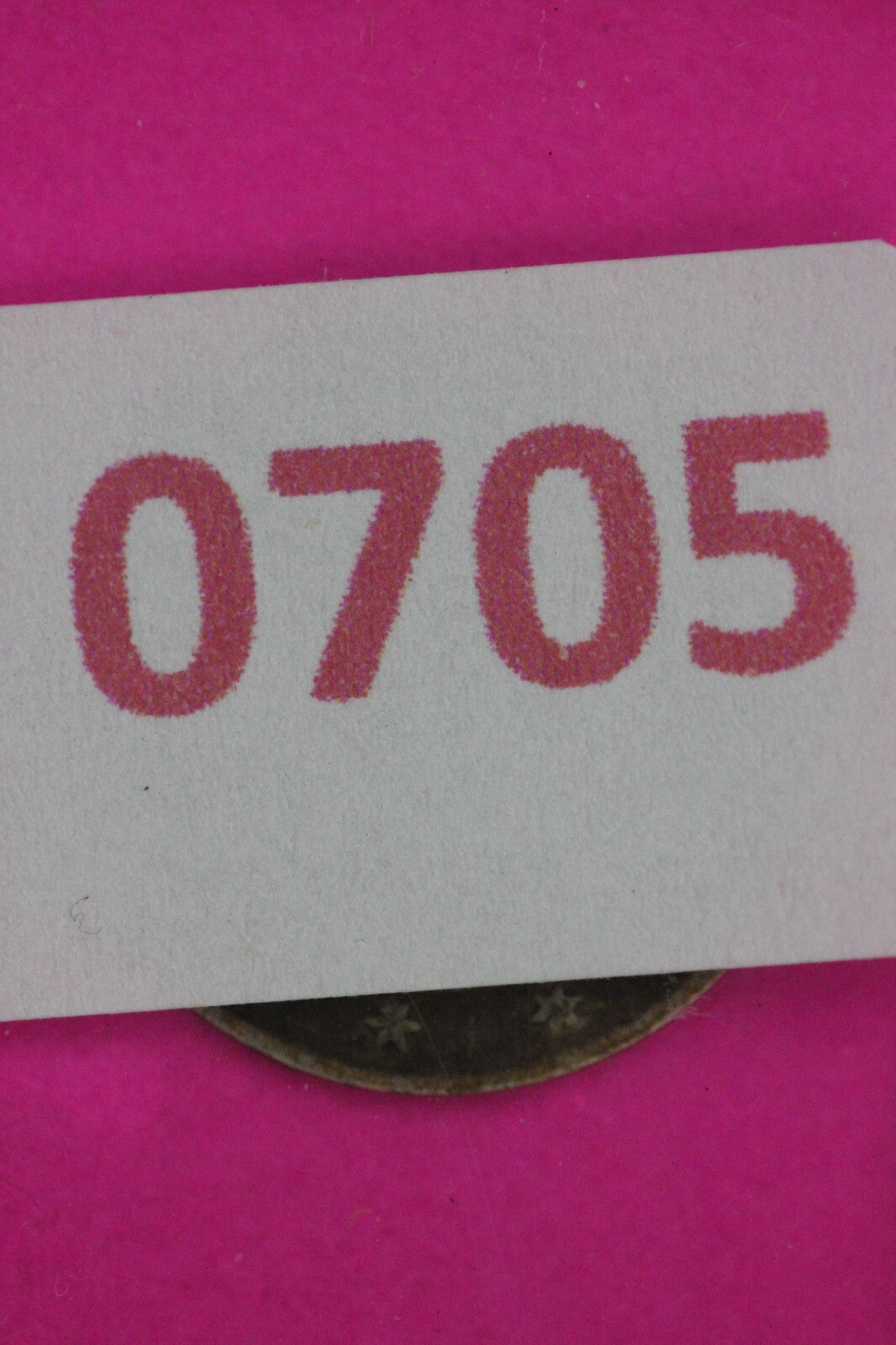 1852 P Trime 3 Three Cent Silver Dime Coin Guaranteed Authentic & Genuine 0705N