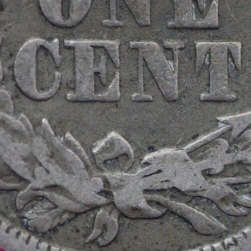 1862 Copper Nickel Indian Head Cent Penny Early Type Coin Exact Coin Pictured 60