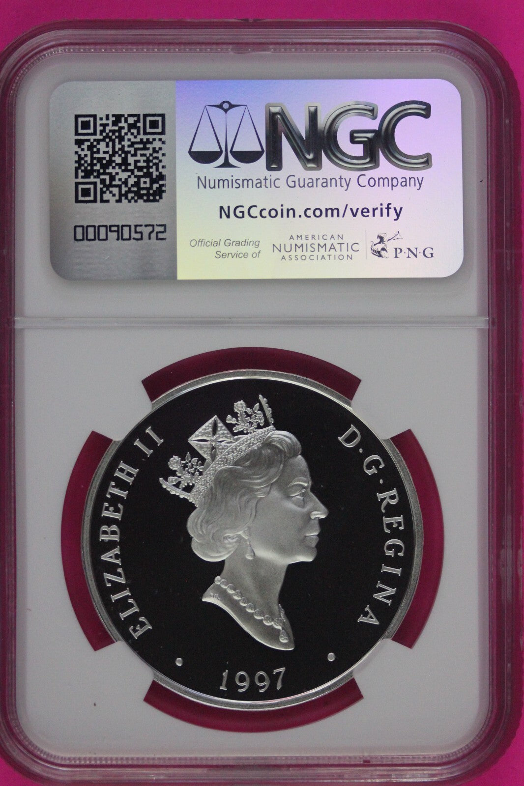 1997 PF 69 Ultra Cameo Canada Aviation Series F-86 Sabre $20 NGC Slab 1068