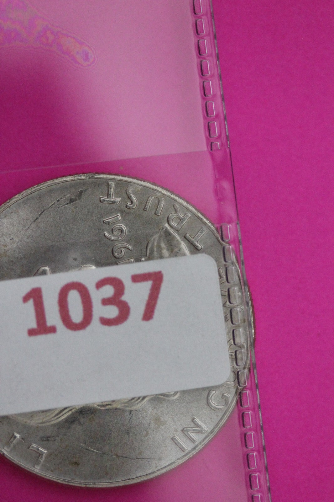 1961 D Ben Franklin Silver Half Dollar FBL Guaranteed Authentic & Genuine 1037