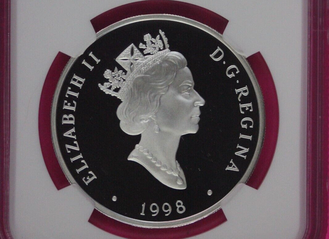 1998 PF 69 Ultra Cameo Canada Aviation Series Cp-107 Argus $20 NGC Slab 1066