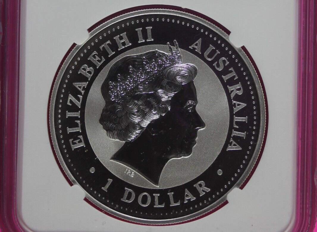 2000 MS 69 Year Of The Dragon Australia Lunar NGC Certified Authentic Slab 887