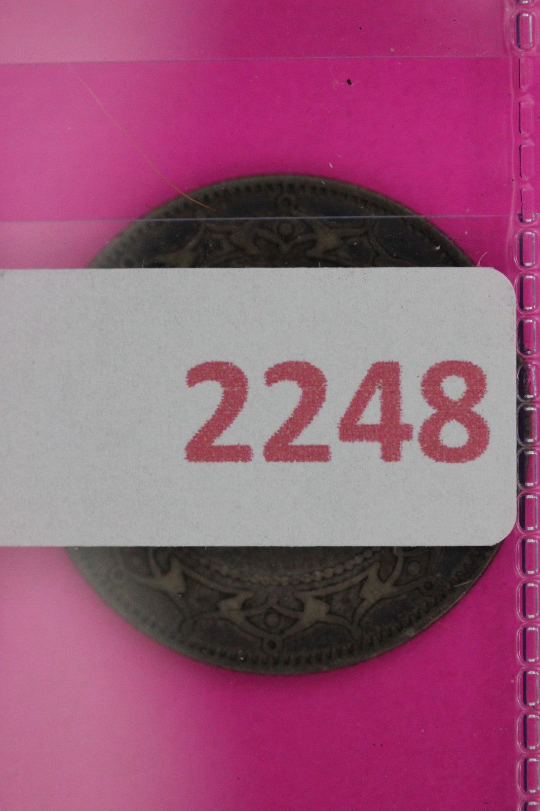 1865 Newfoundland Canada 20 TWENTY Cent Silver Coin Guaranteed Authentic 2248