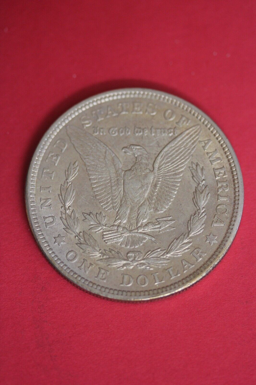 RAINBOW TONED 1921 P Morgan Silver Dollar Exact Coin Flat Rate Shipping OCE 13