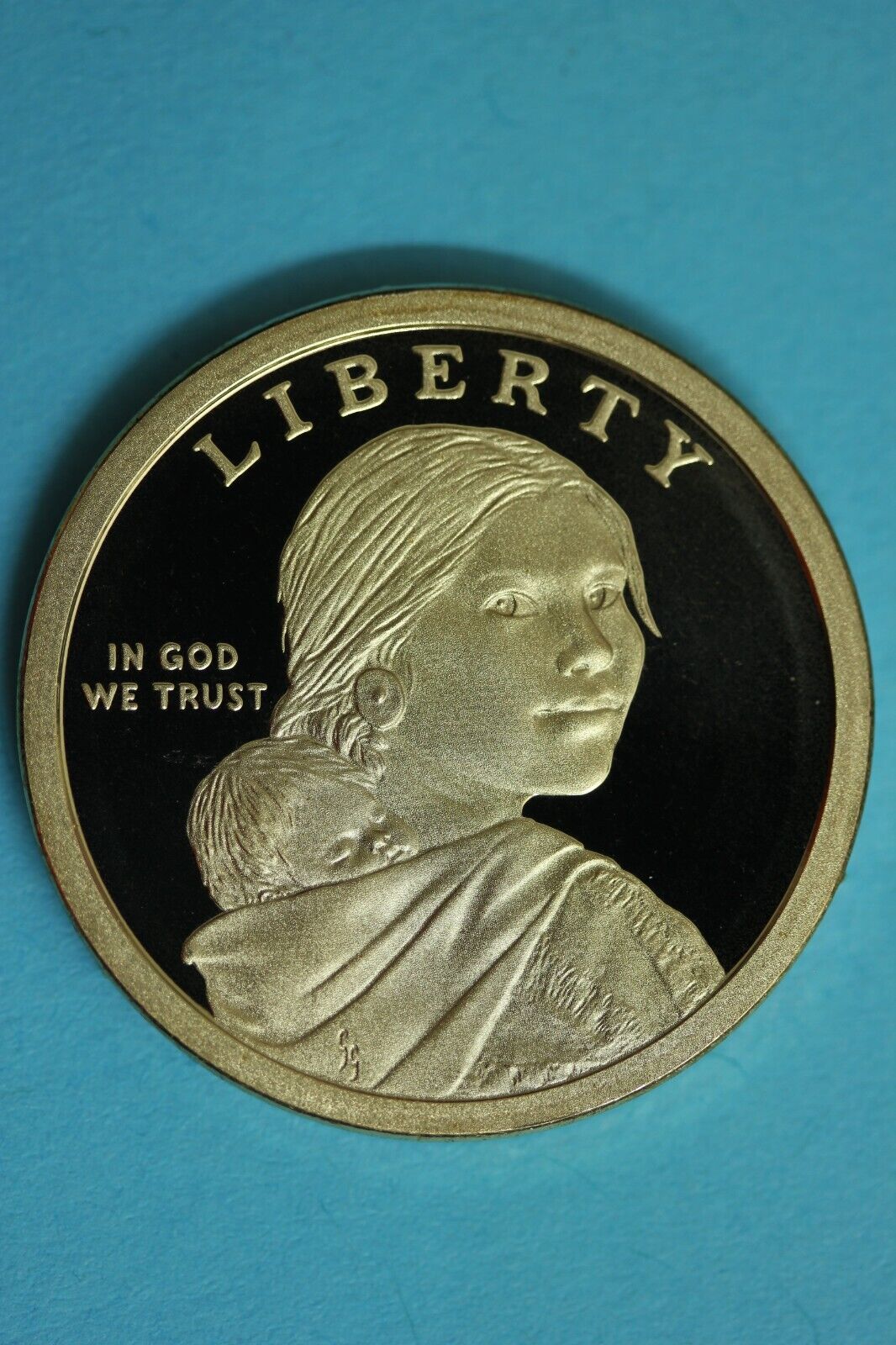 Gem Proof 2013 S Sacagawea Dollar Ultra Deep Cameo Exact Coin Pictured TOM 08