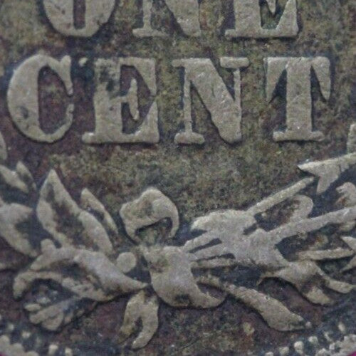 1862 Copper Nickel Indian Head Cent Penny Early Type Coin Exact Coin Pictured 56