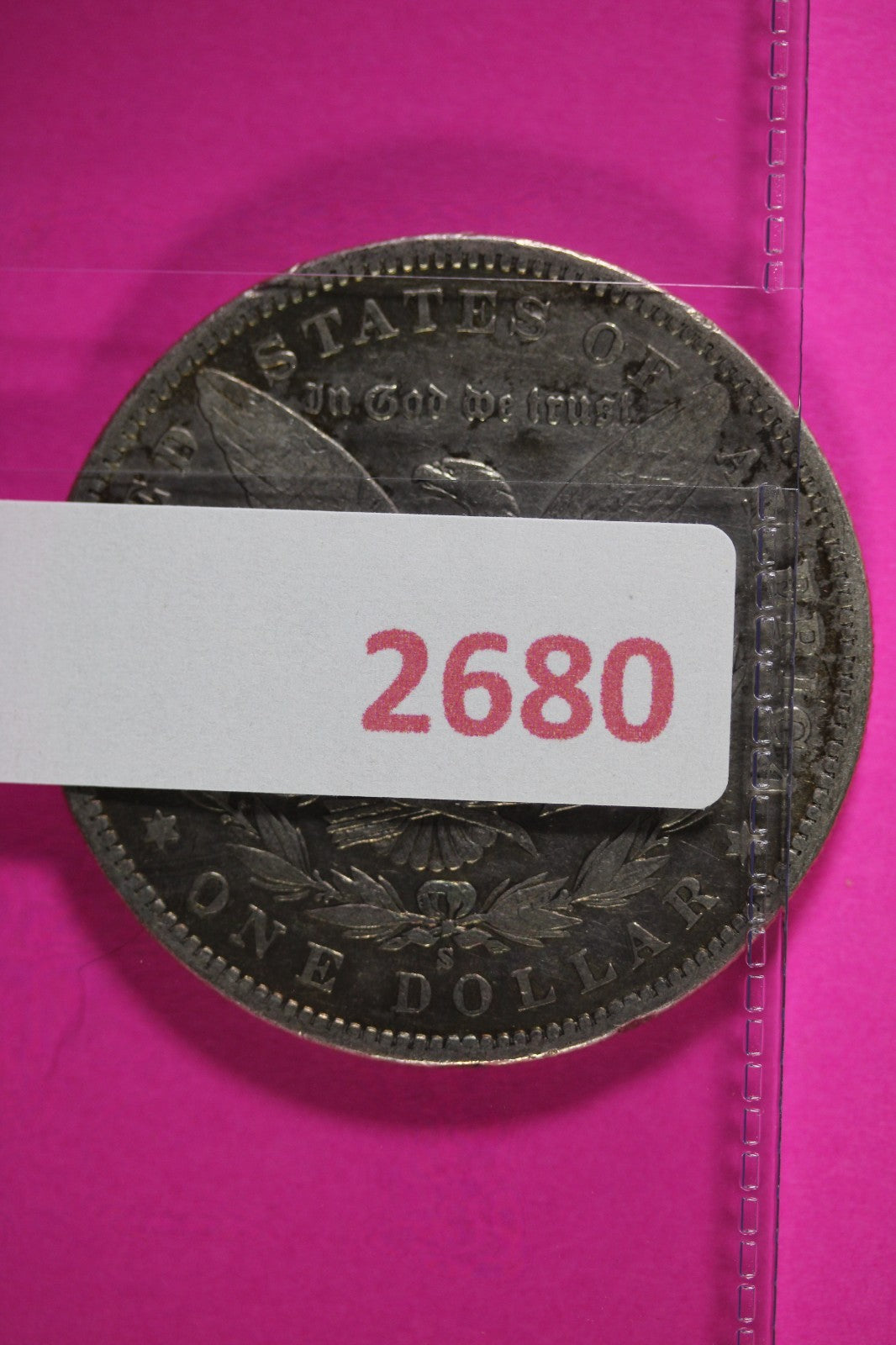 1900 S Morgan Lady Liberty Silver Dollar Guaranteed Authentic & Genuine 2680