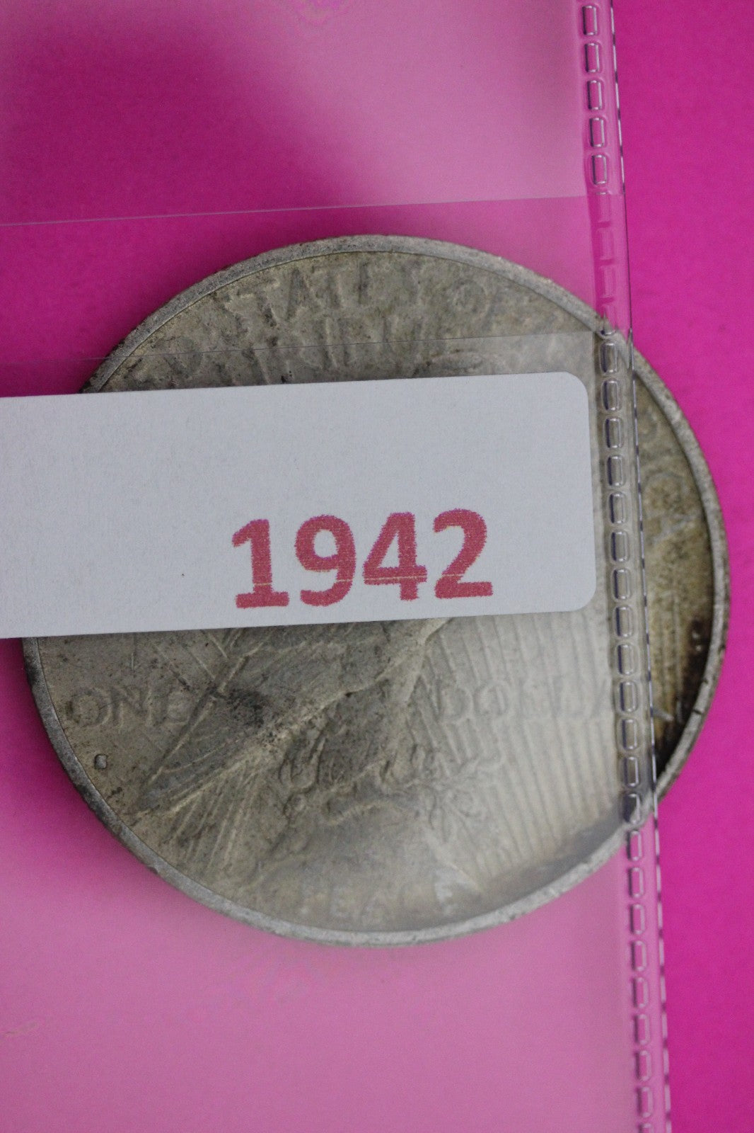 1935 S Peace Silver Dollar LIberty Coin Guaranteed Authentic U.S.A. Seller 1942
