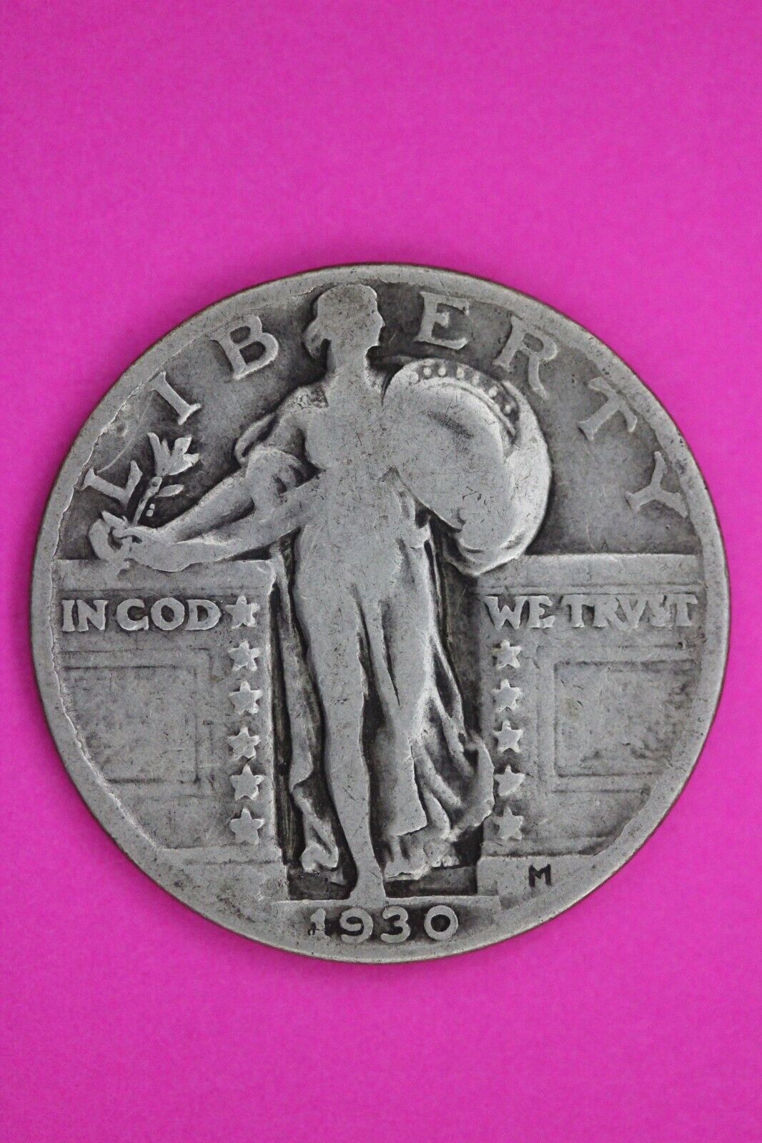 Full Date 1930 P Standing Liberty Silver Quarter You Get The Coin In Pics TOM 60