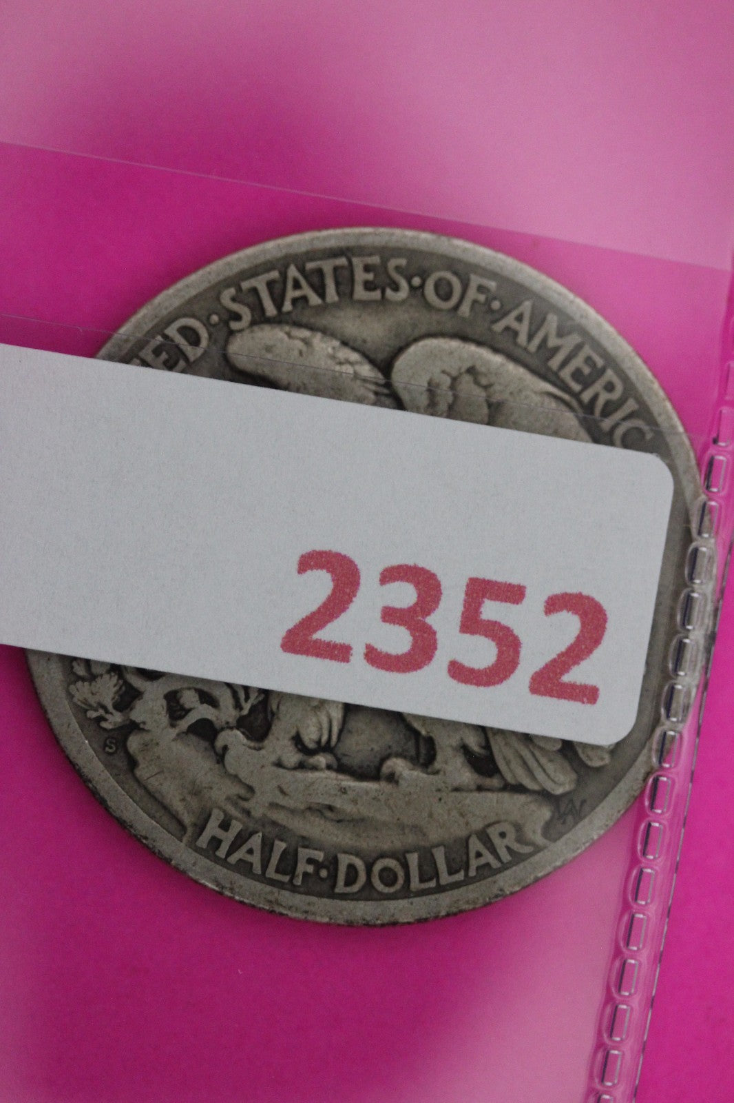 1921 S Walking Liberty Silver Half Dollar Guaranteed Authentic Genuine Coin 2352