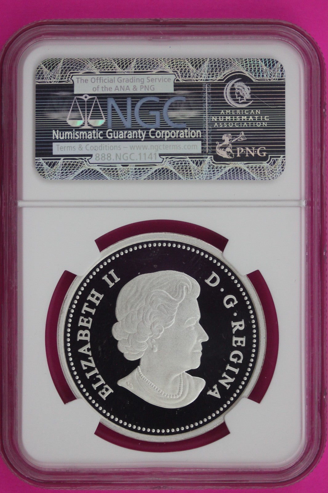 2014 PF 69 White Tailed Deer A Challenge Canada 1 OZ Silver $20 NGC Graded 848