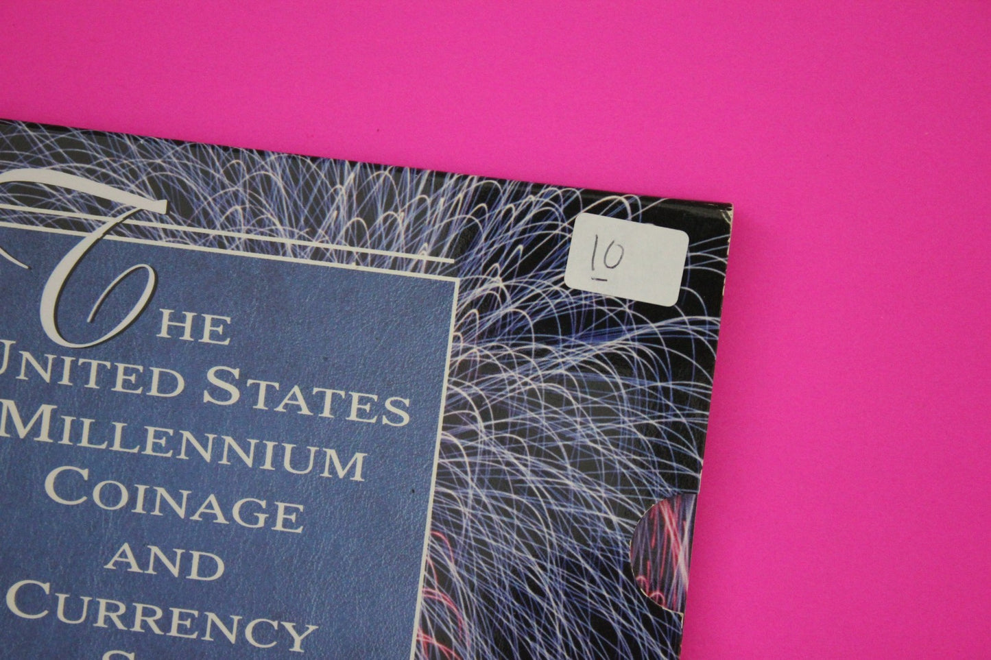 Rare 2000 Coin & Currency Millenium Set Silver Eagle & Sacagawea & $1 Note 9010