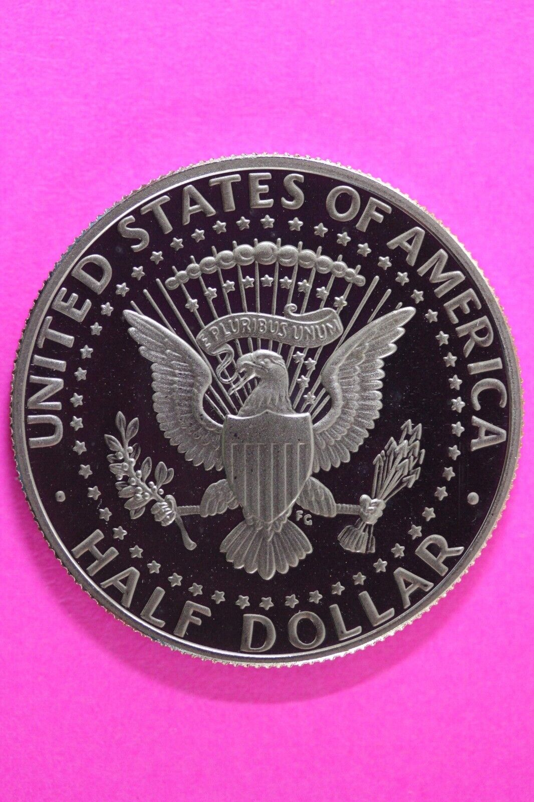 Gem Proof 1995 S Clad Kennedy Half Dollar Deep Cameo Same Coin In Pics TOM 13