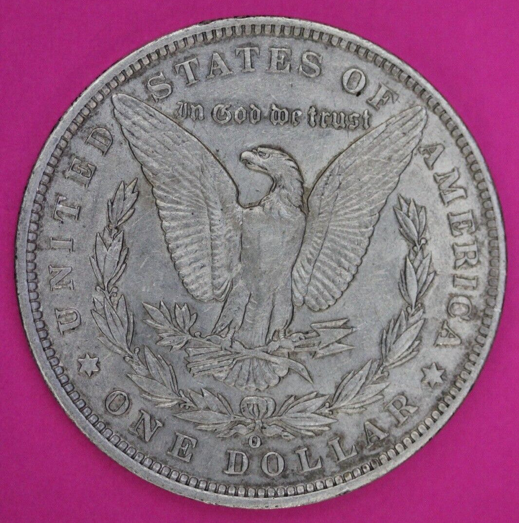 High Grade 1890 O Morgan Liberty Silver Dollar New Orleans Minted Rare Coin 94