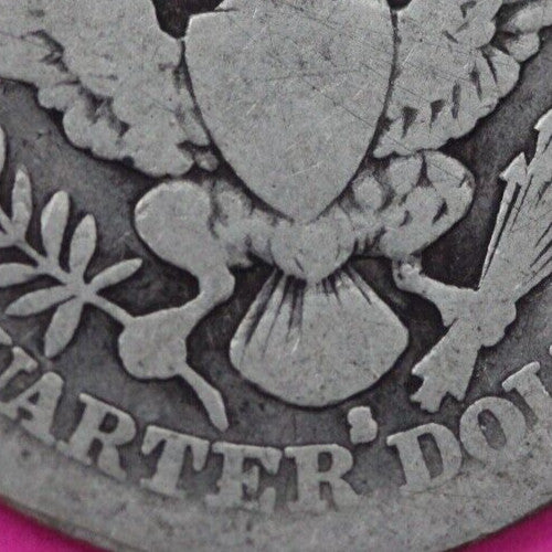 1914 S Barber Liberty Silver Quarter Scarce Semi Key Date San Francisco Mint 31