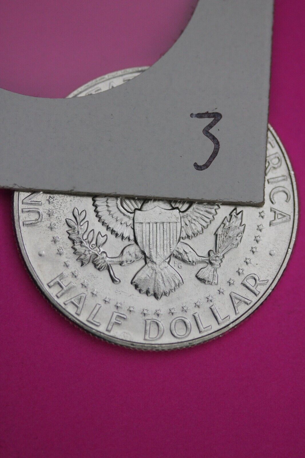 Gem BU 1968 D John F Kennedy Half Dollar 40% Silver Same Coin In Pics TOM 03