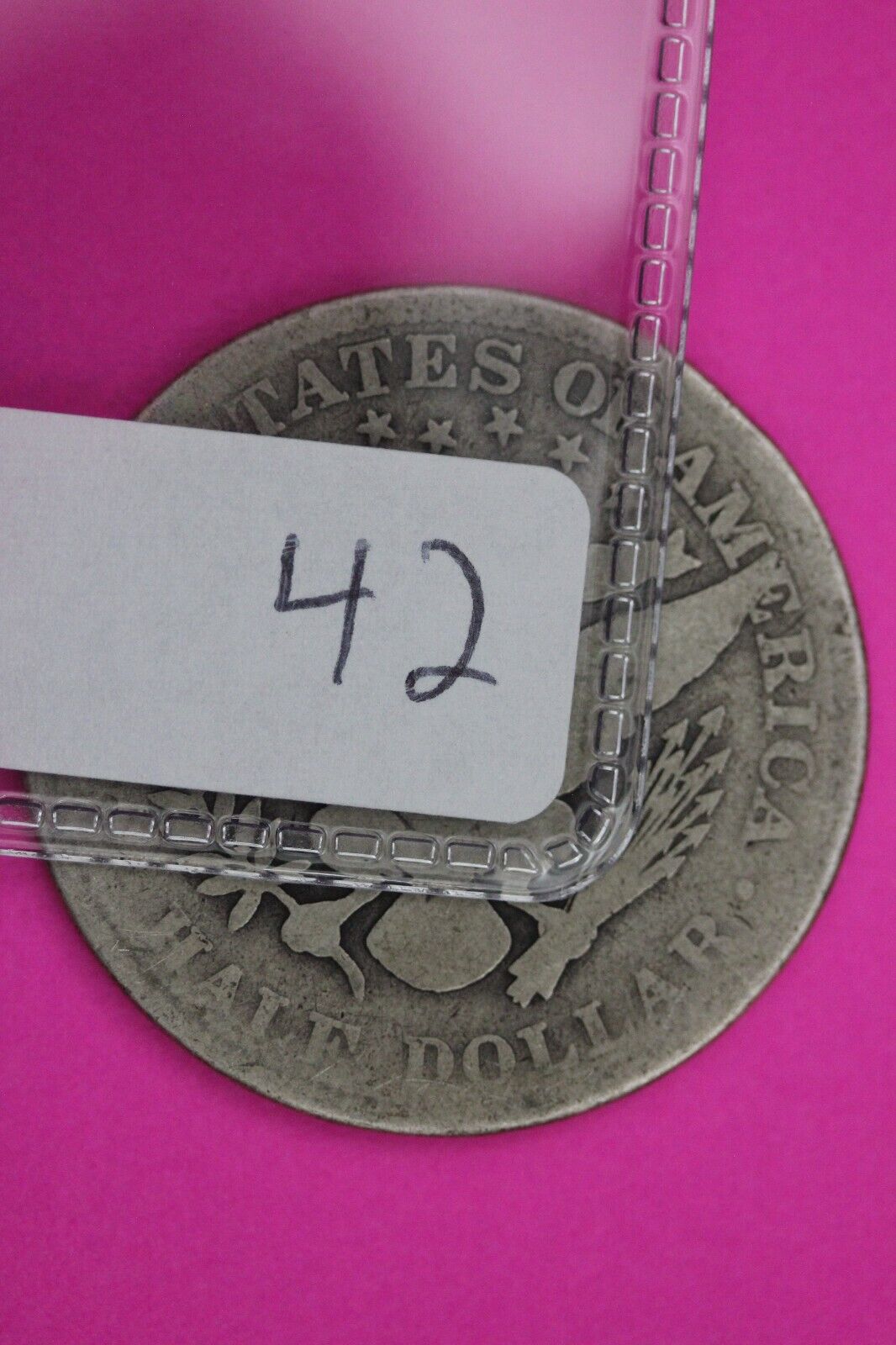 1901 P Barber Liberty Half Dollar Silver Coin You Get The Coin In Pics TOM 42