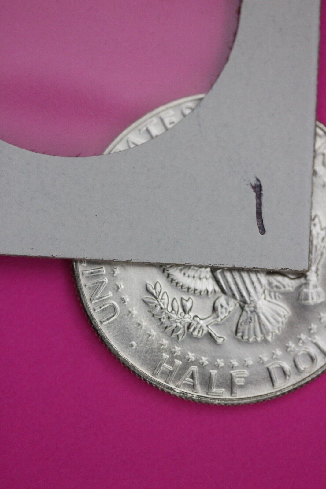 Gem BU 1969 D John F Kennedy Half Dollar 40% Silver Same Coin In Pics TOM 01