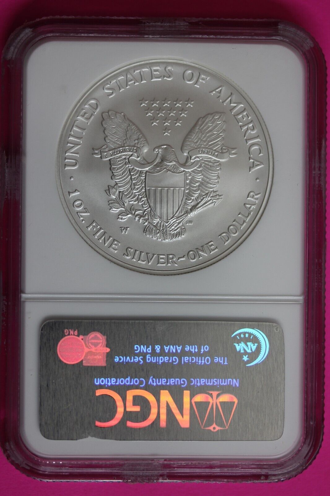 2006 W MS 69 Silver American Eagle 20th Anniversary NGC Certified Graded 564