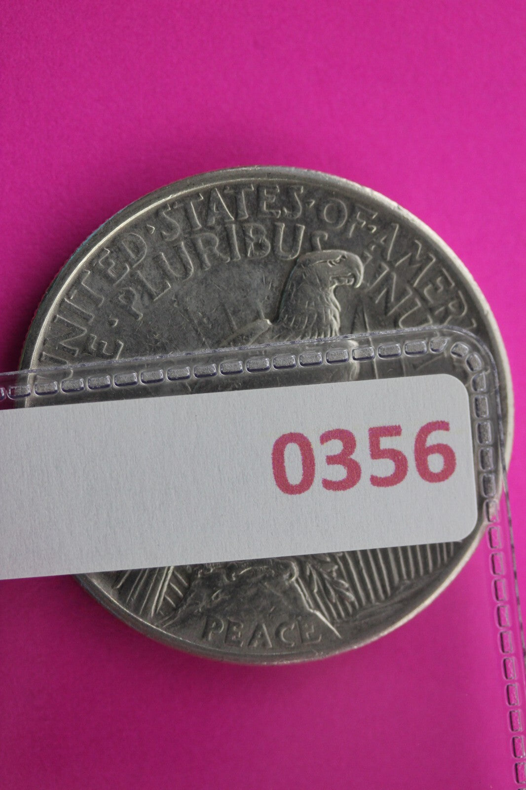 High Grade 1921 P Peace Silver Dollar LIberty Coin Guaranteed Authentic 0356N