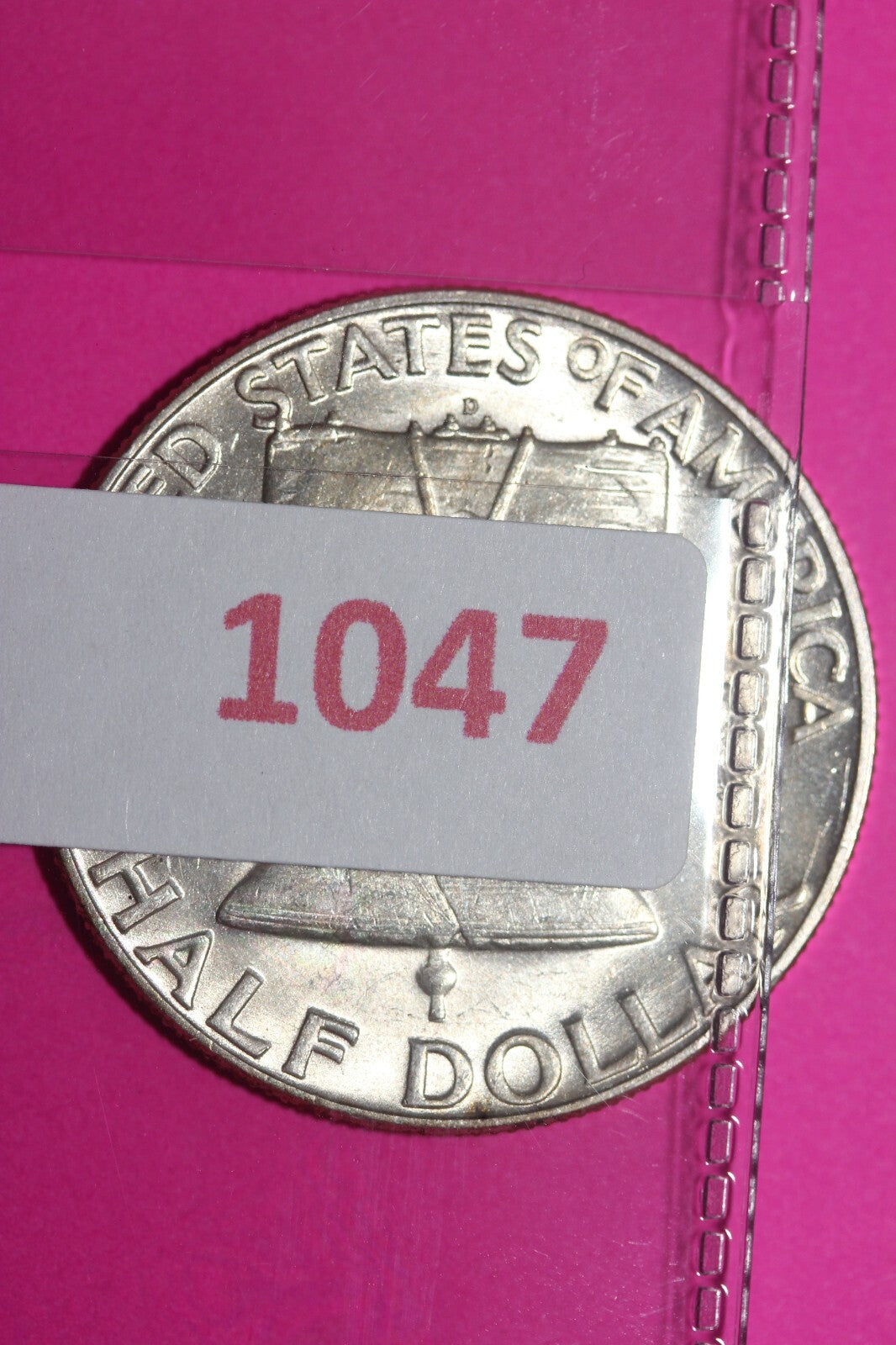 High Grade 1950 P Ben Franklin Silver Half Dollar Guaranteed Authentic Coin 1047