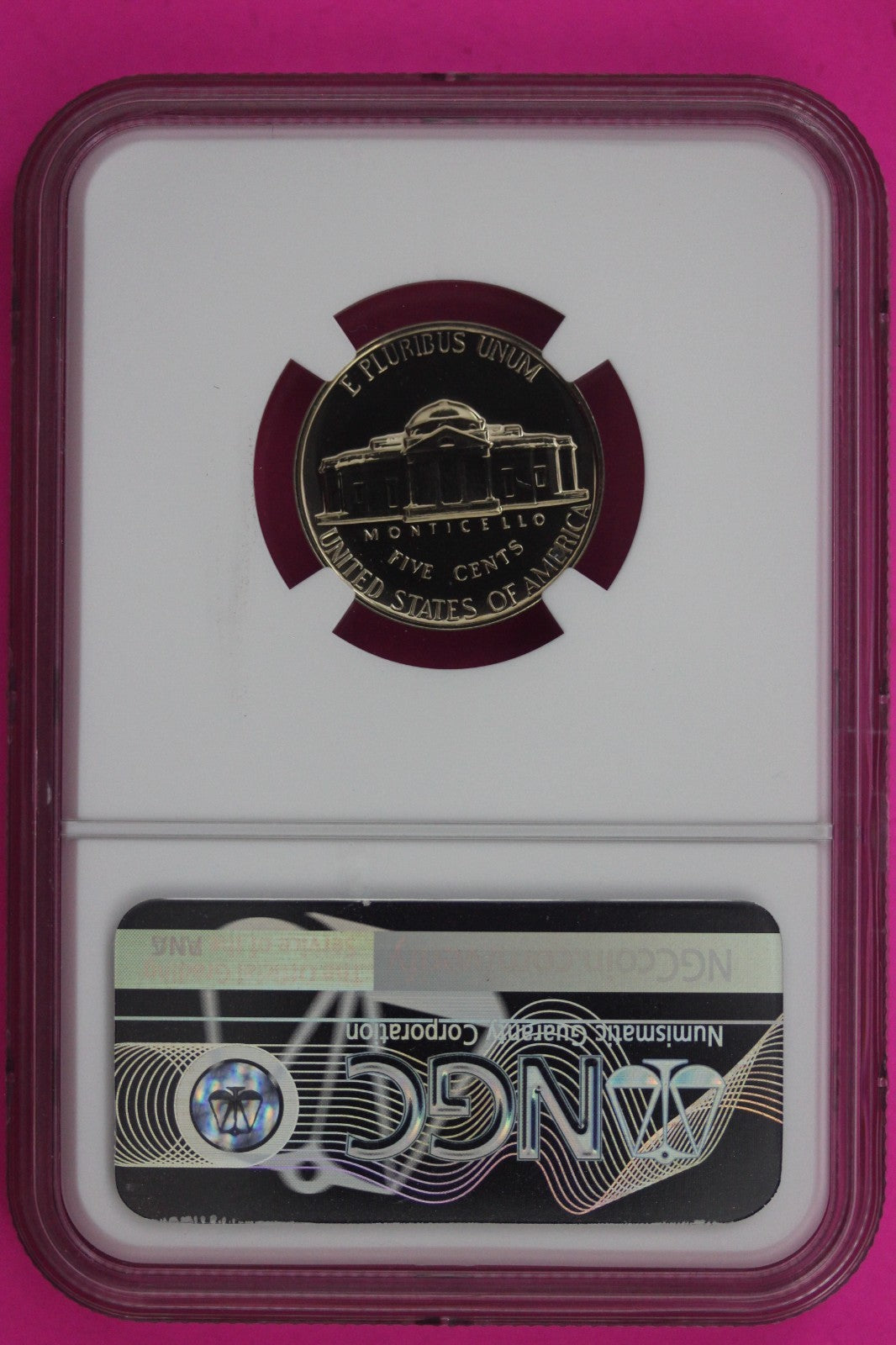 1959 PF 67 Thomas Jefferson Nickel NGC Certified Graded Authentic Slab 1323