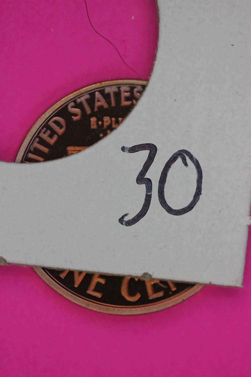 Gem Proof 2007 S Ultra Deep Cameo Lincoln Memorial Cent Same Coin In Pics TOM30