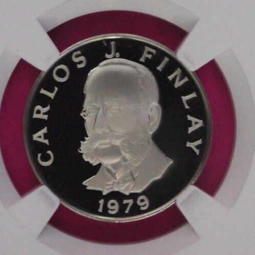 1979 Panama PF 69 Ultra Cameo Proof 5 Centesimos NGC Certified Graded Slab 847
