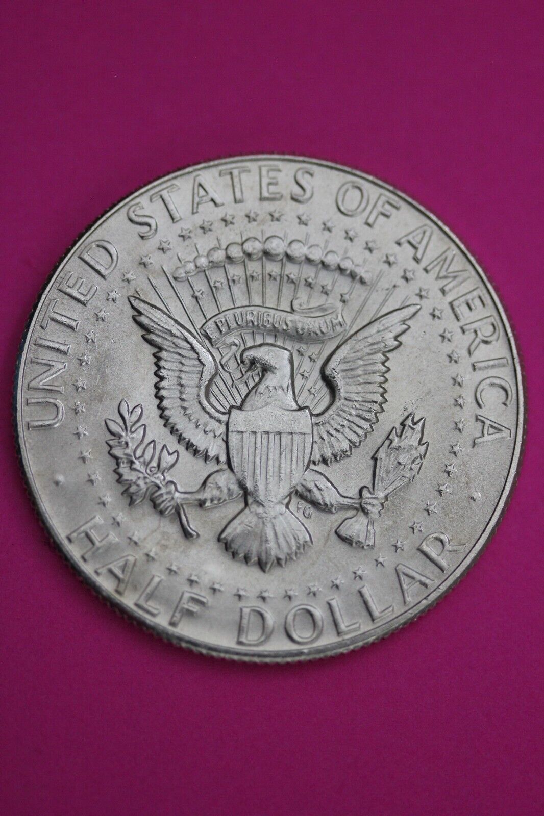 Gem BU 1969 D John F Kennedy Half Dollar 40% Silver Same Coin In Pics TOM 08