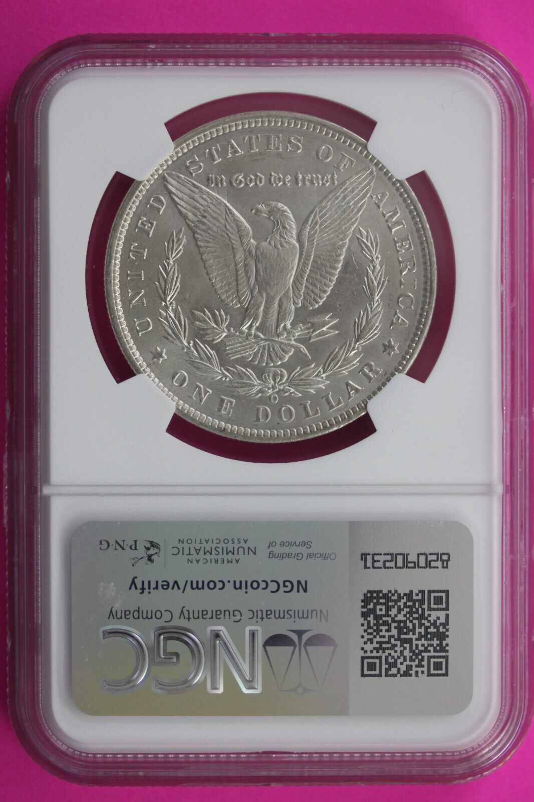 1900 O Unc Details Liberty Morgan Silver Dollar VAM 15A DDO Scratched NGC 697