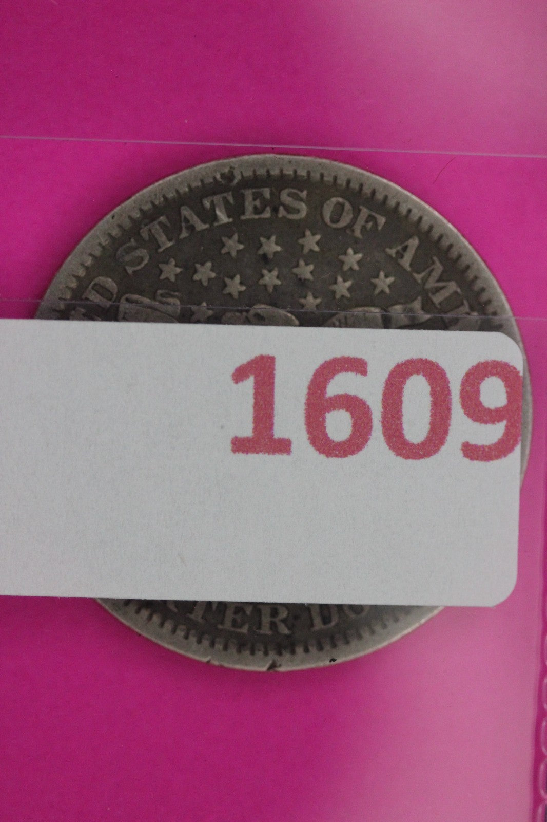 1907 P Barber Liberty Silver Quarter Guaranteed Authentic Genuine Coin 1609