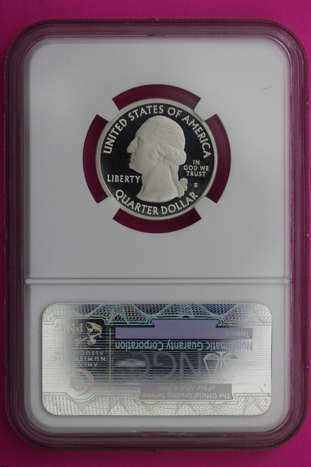 2012 S PF 70 Silver Quarter Denali National Park NGC Graded Certified Slab 453
