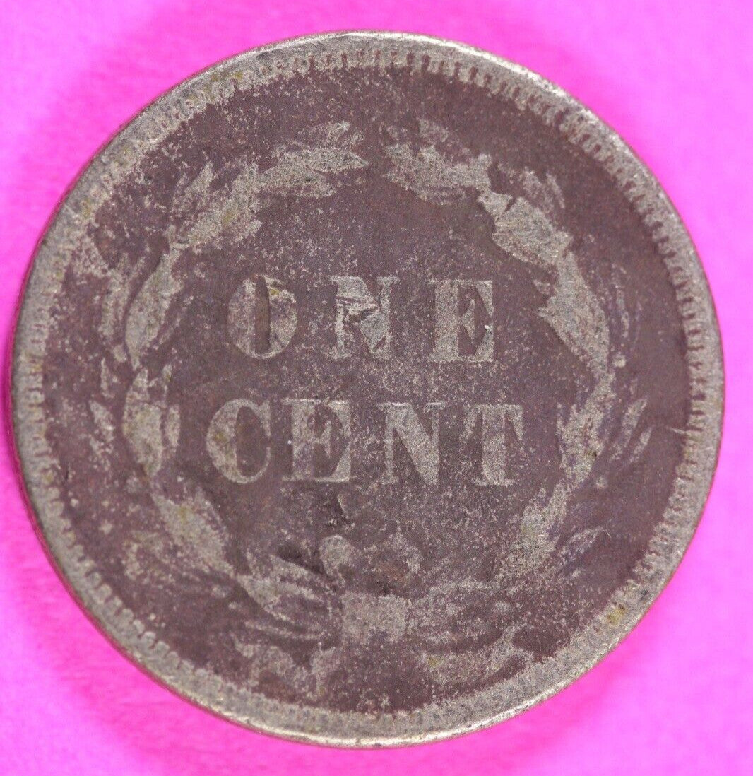 1859 Copper Nickel Indian Head Cent Penny Rare Type Coin Exact Coin Pictured 247