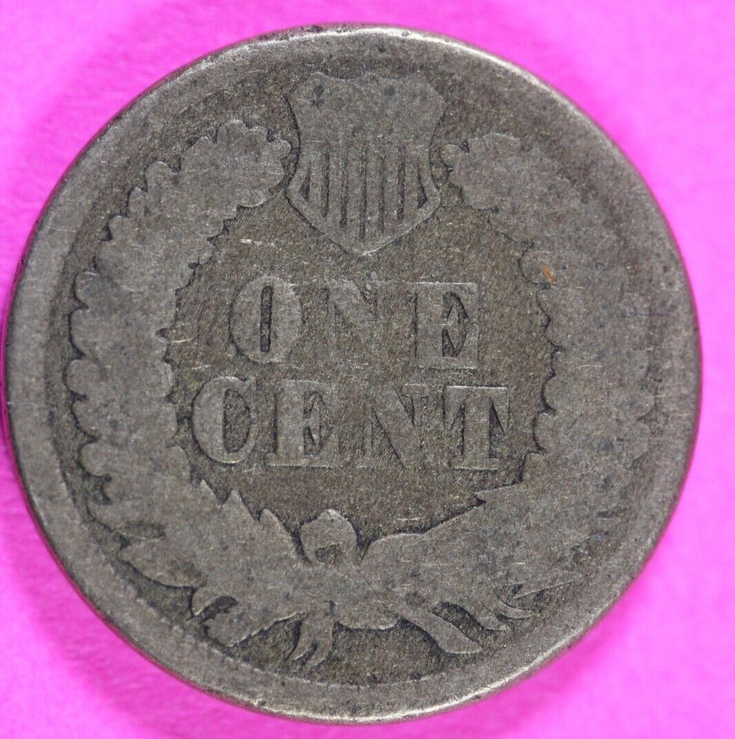 1864 Copper Nickel Indian Head Cent Penny Type Coin Exact Coin Pictured 109