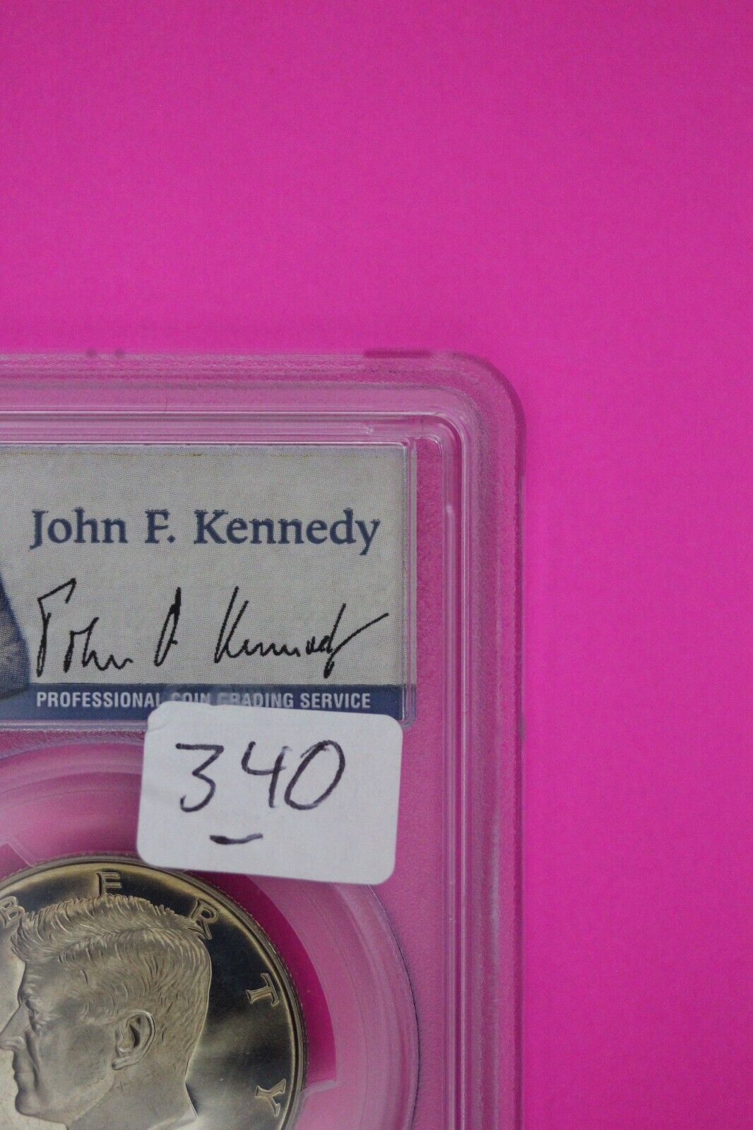 1999 S PR 69 Deep Cameo John Kennedy Clad Half Dollar JFK Label PCGS Slab 340