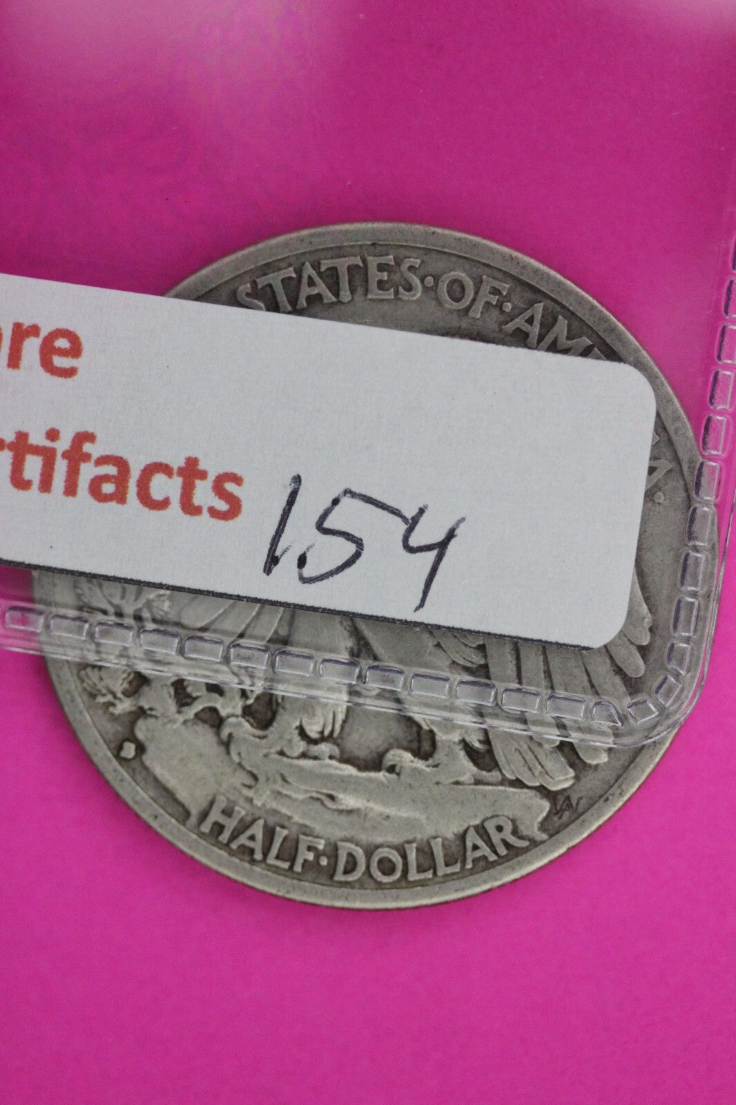 1933 S Walking Liberty Half Dollar Scarce Semi Key Date Silver Coin 154