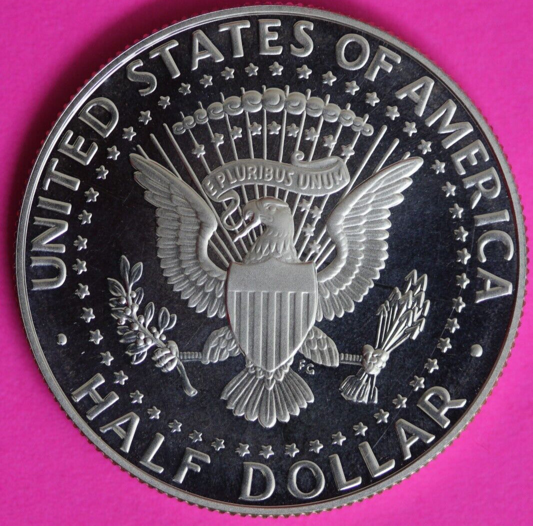 GEM Proof Silver 1999 S John F Kennedy Half Dollar Exact Coin Shown Tom 55