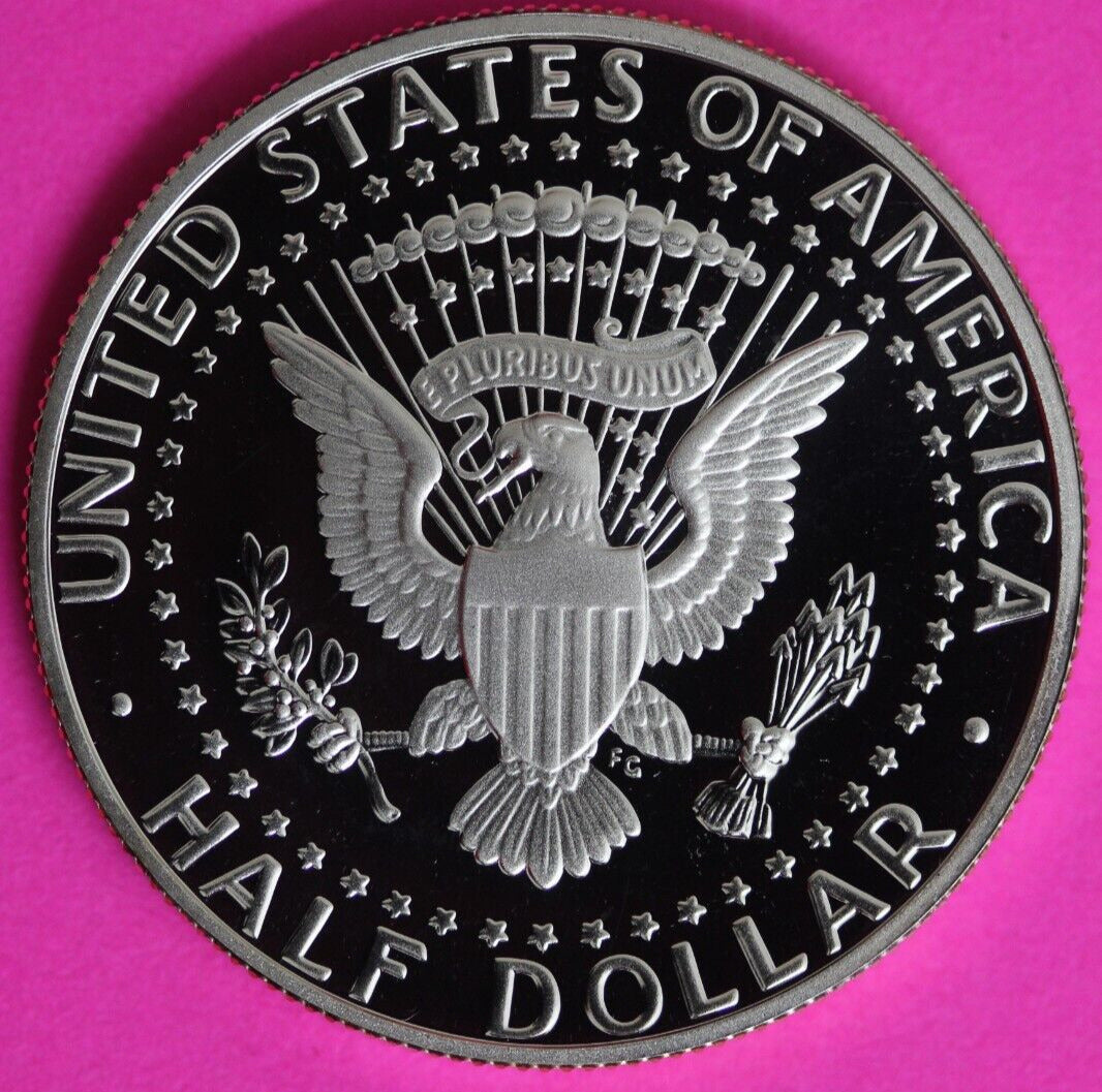 GEM Proof Silver 1992 S John F Kennedy Half Dollar Exact Coin Shown Tom 45