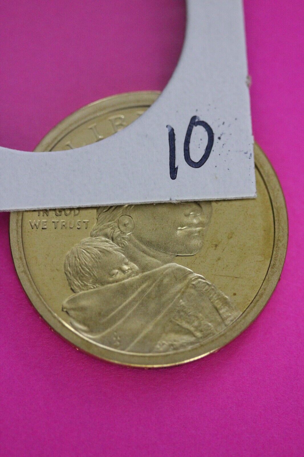 Imperfect Proof 2011 S Sacagawea Dollar Deep Cameo Same Coin In Pics TOM 10