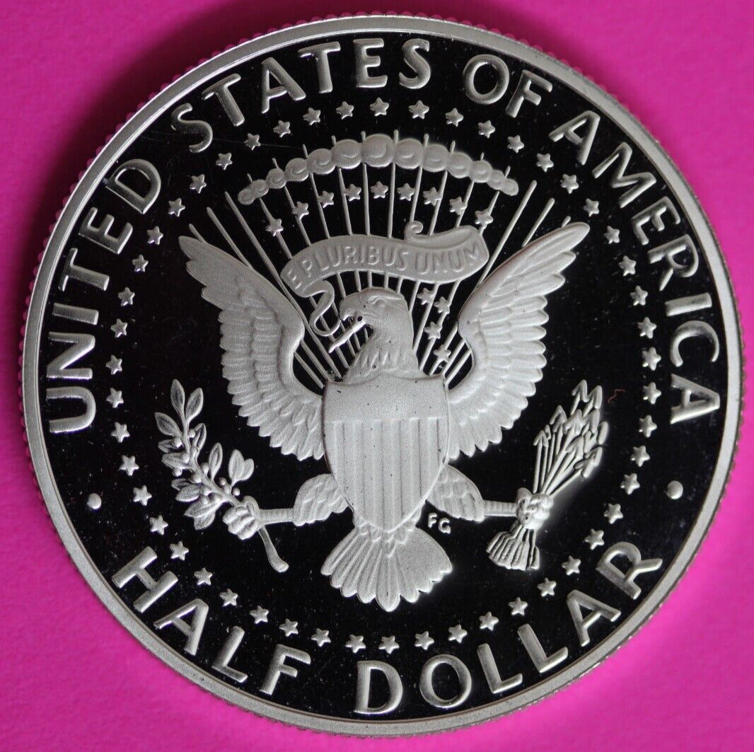 GEM Proof Silver 2007 S John F Kennedy Half Dollar Dcam Exact Coin Shown Tom 11