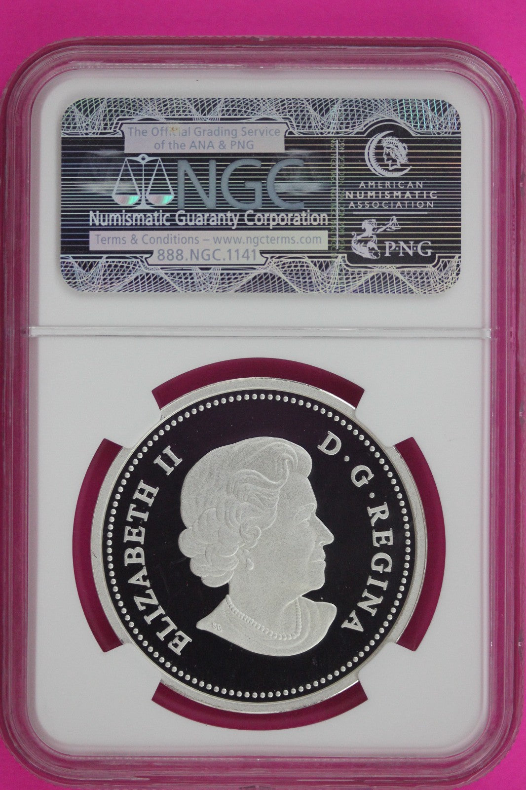 2014 PF 69 White Tailed Deer Portrait Canada 1 OZ Silver $20 NGC Certified 842