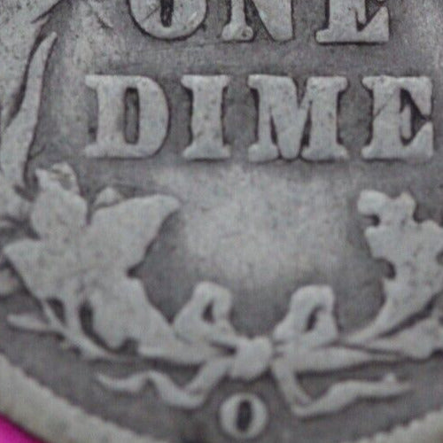 1900 O Barber Liberty Dime Scarce Semi Key Date Silver Coin New Orleans 194